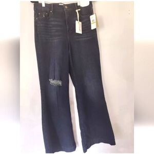 Jessica Simpson Women's‎ True Love Trouser Wide Leg Jean, Ditto, 29